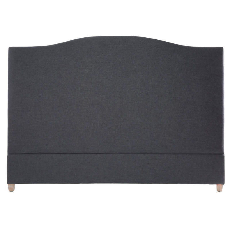Annabel Linen Headboard In Grey King Oak Furniture Store & Sofas