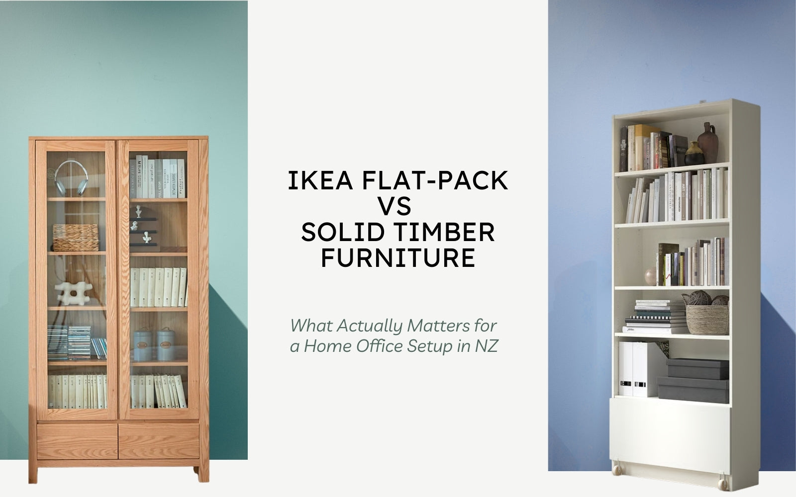 IKEA Flat-pack vs Solid Timber Furniture: What Actually Matters for a Home Office Setup in NZ