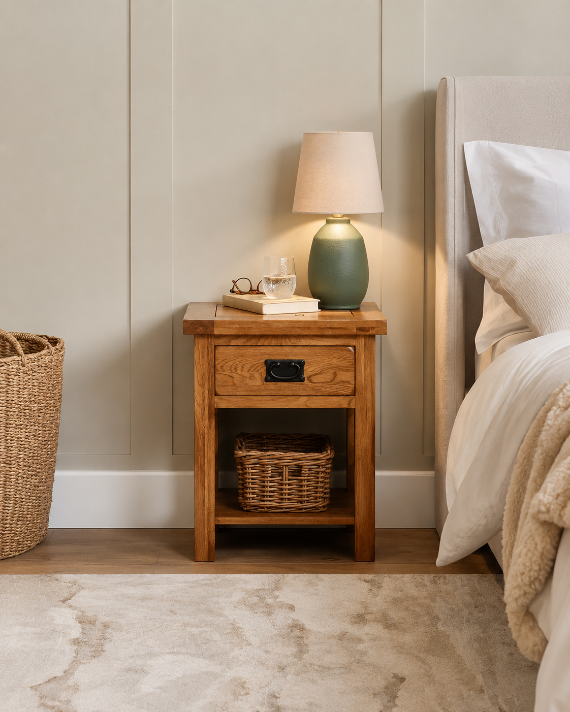 Bedside Table Buying Guide NZ: Height, Storage, and Choosing a Pair
