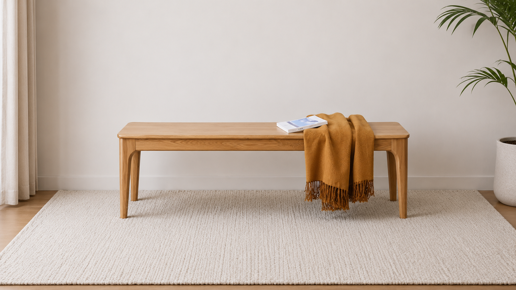 Dining Benches Solid Oak Full Assembled Furniture NZ Delivery