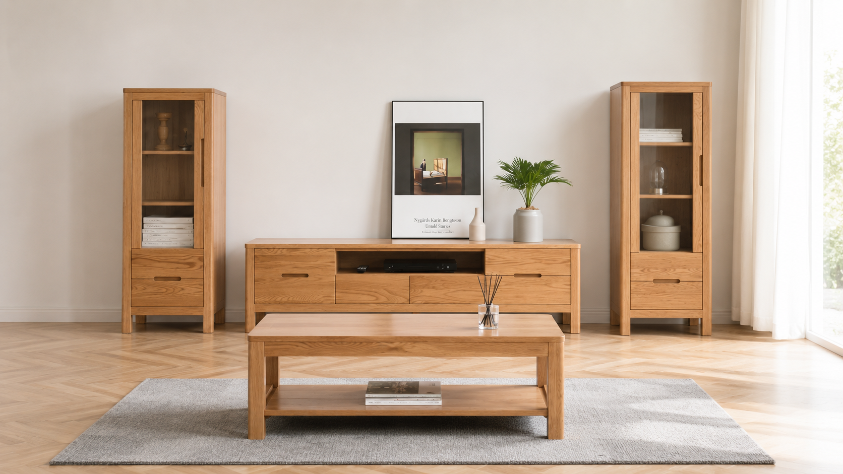 Humbie (Neutral Oak) | Oak Furniture Store & Sofas