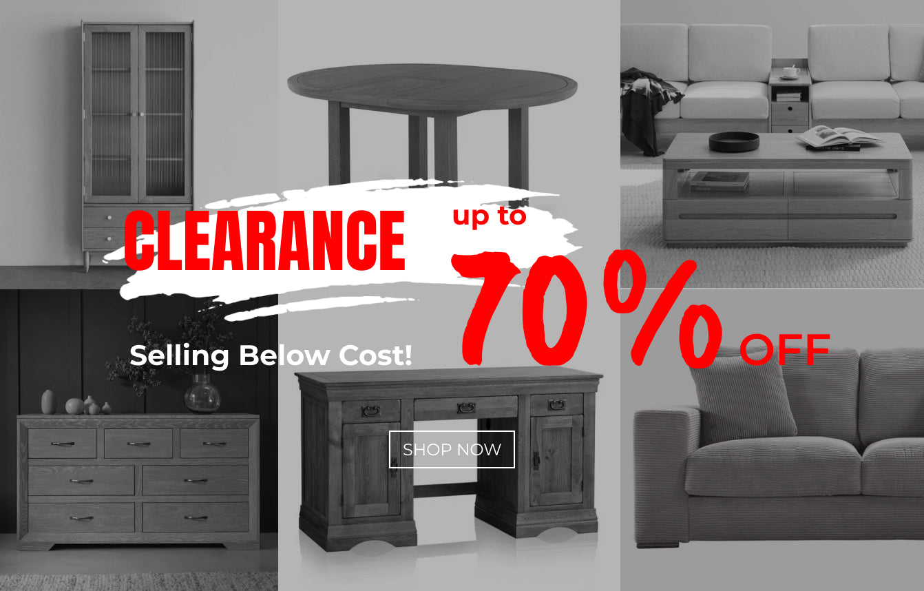Clearance - End Of Line Products - Oak Furniture Store