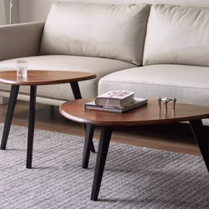 Augusta Solid Walnut Coffee Table Set