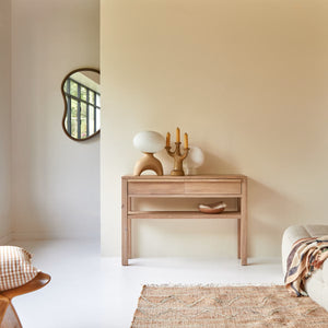 Holm Solid Oak Console Table