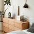 Humbie Natural Solid Oak Chest of 9 Drawers