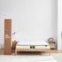 SLEEP BUNDLE: Seattle Solid Oak Platform Bed Frame x OFS Essential Pocket Spring Mattress