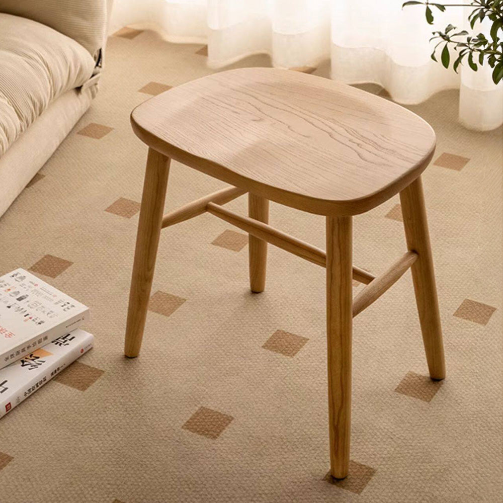 Ostra Solid Hardwood Stool