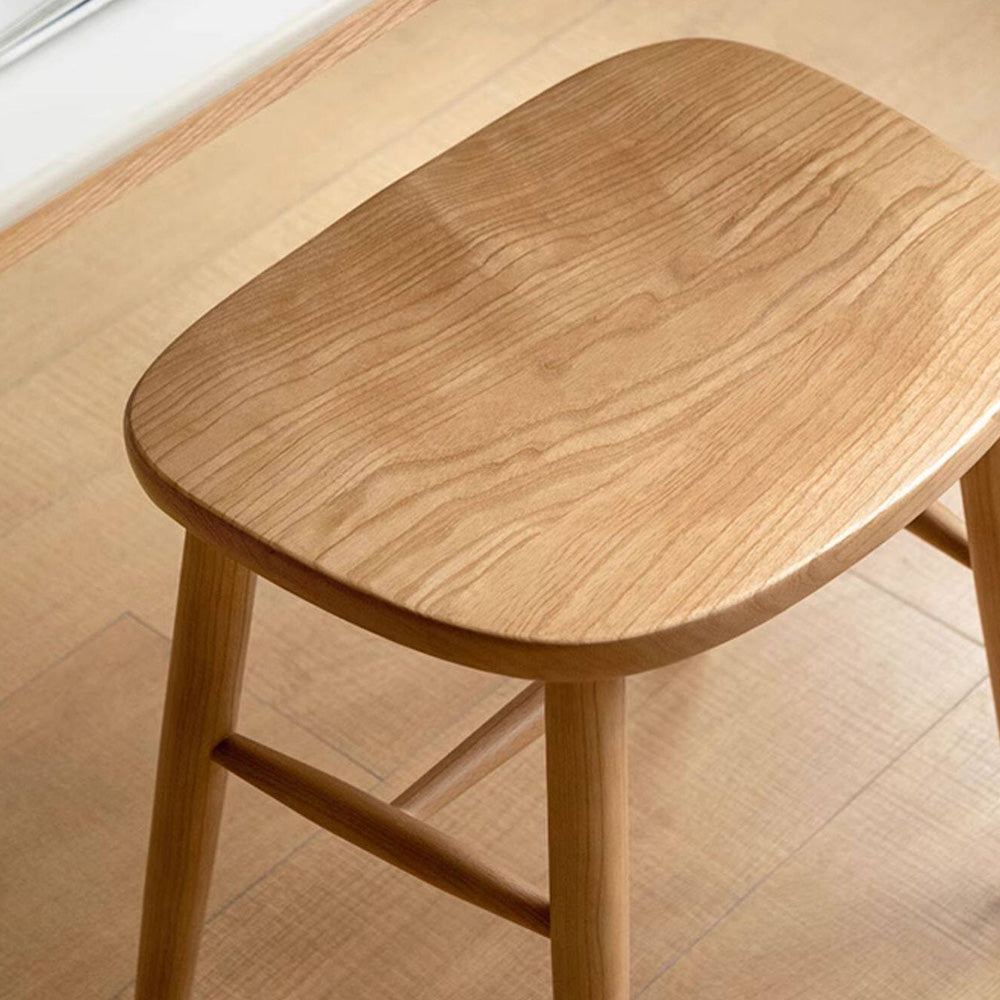 Ostra Solid Hardwood Stool