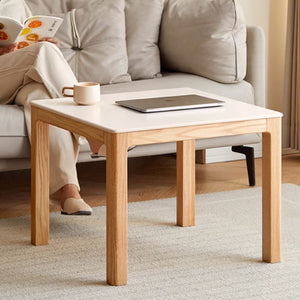 Warburg Natural Solid Oak Coffee Table Set