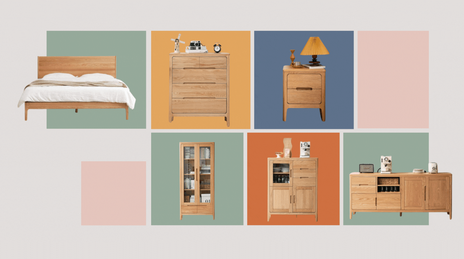 Oak Furniture Store Premium Solid Wooden Furniture