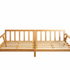 Nayoro Natural Solid Oak Seat Sofa
