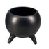 Alu Pot On 3 Legs (S) - Black RAM9003