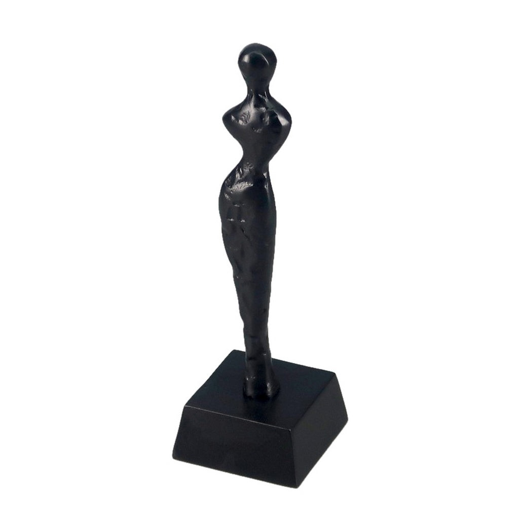 Alu Torso Small Deco Sculpture - Black RAM9010