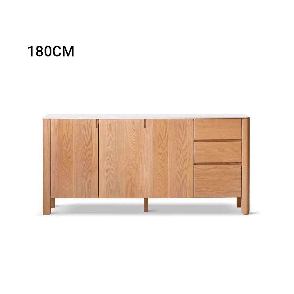 Alvito Natural Solid Oak Sideboard