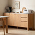 Alvito Natural Solid Oak Sideboard