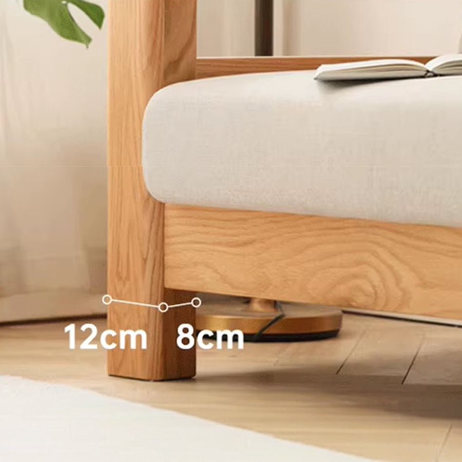 Andenes Natural Solid Oak Sofa | Oak Furniture Store