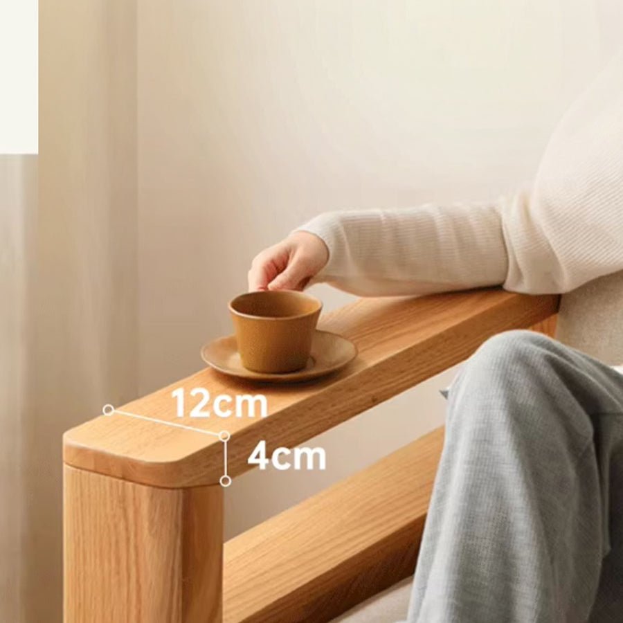 Andenes Natural Solid Oak Sofa | Oak Furniture Store