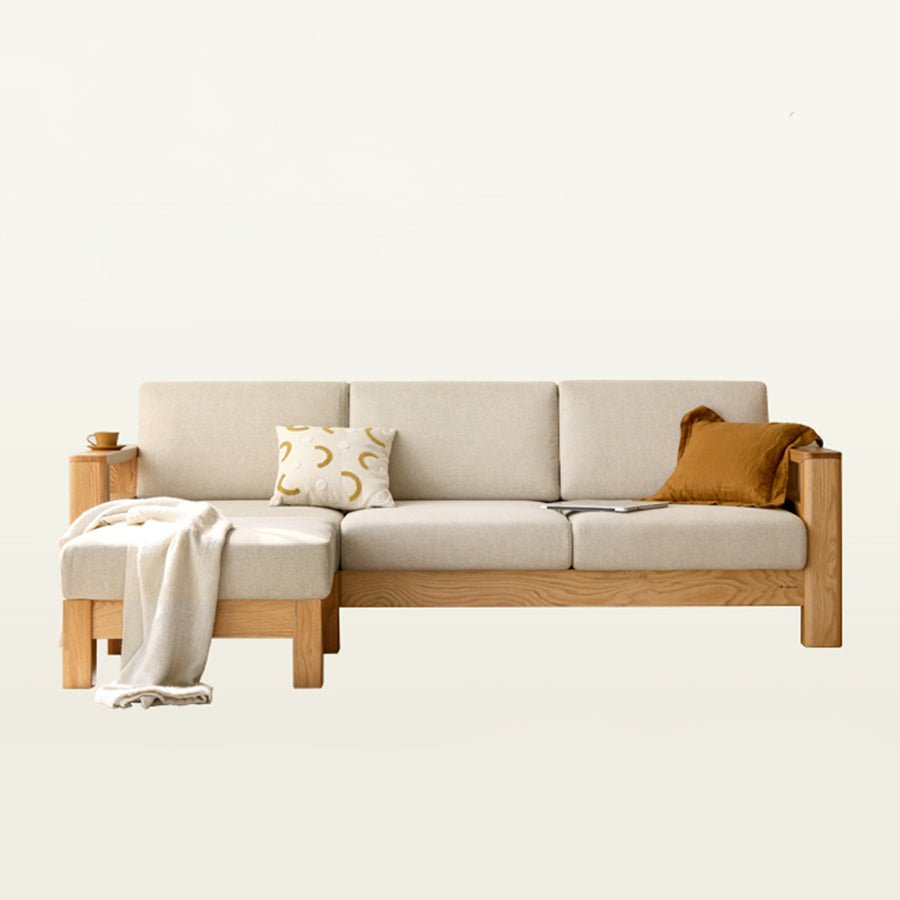 Andenes Natural Solid Oak Sofa | Oak Furniture Store
