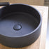 Aney Round Black Terrazzo Basin - Oak Furniture Store