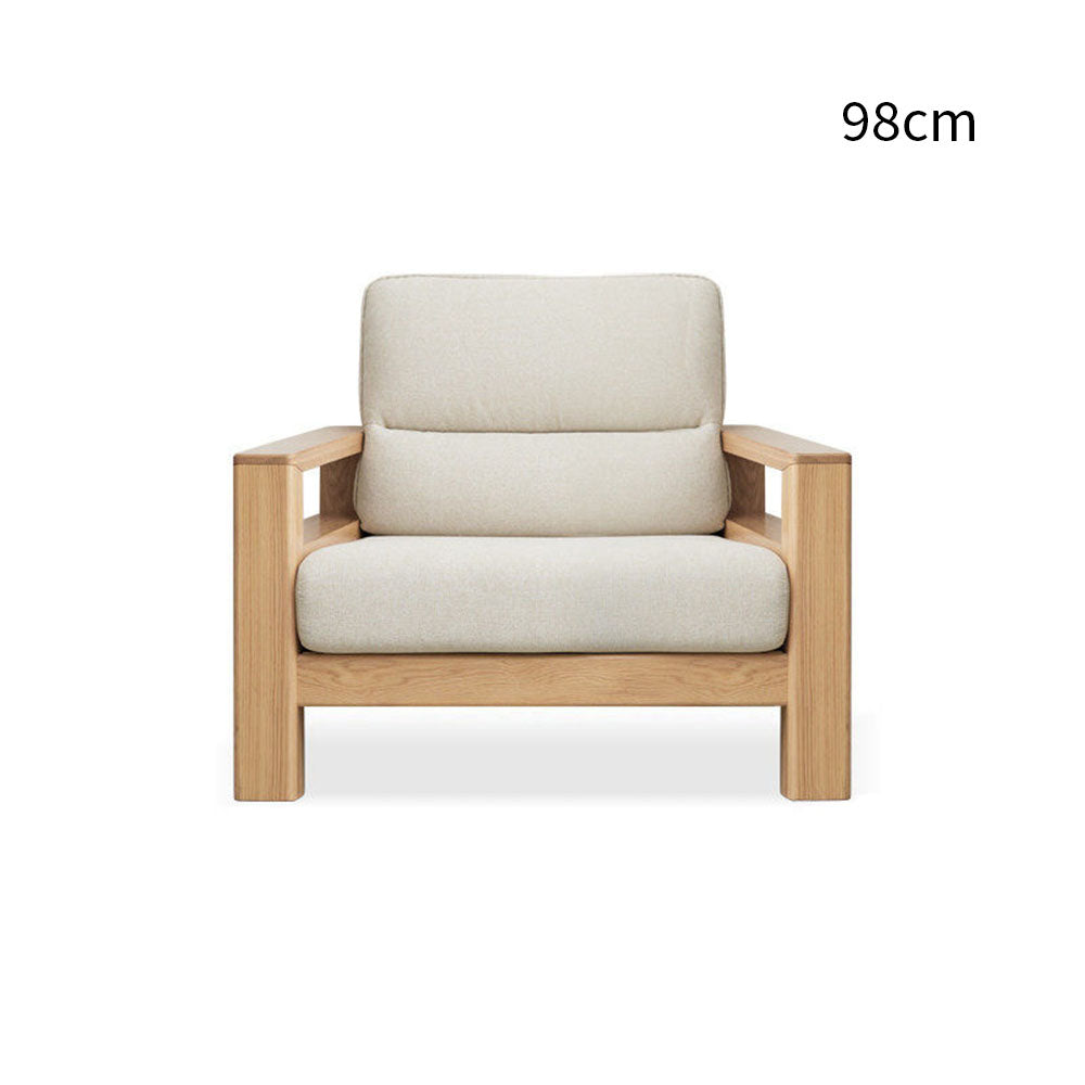 Antillo Natural Solid Ash Sofa