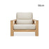 Antillo Natural Solid Ash Sofa