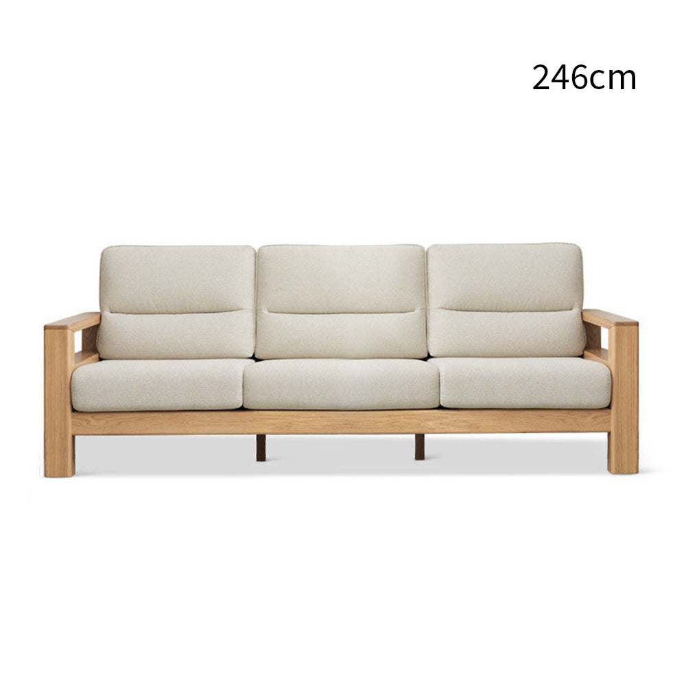 Antillo Natural Solid Ash Sofa