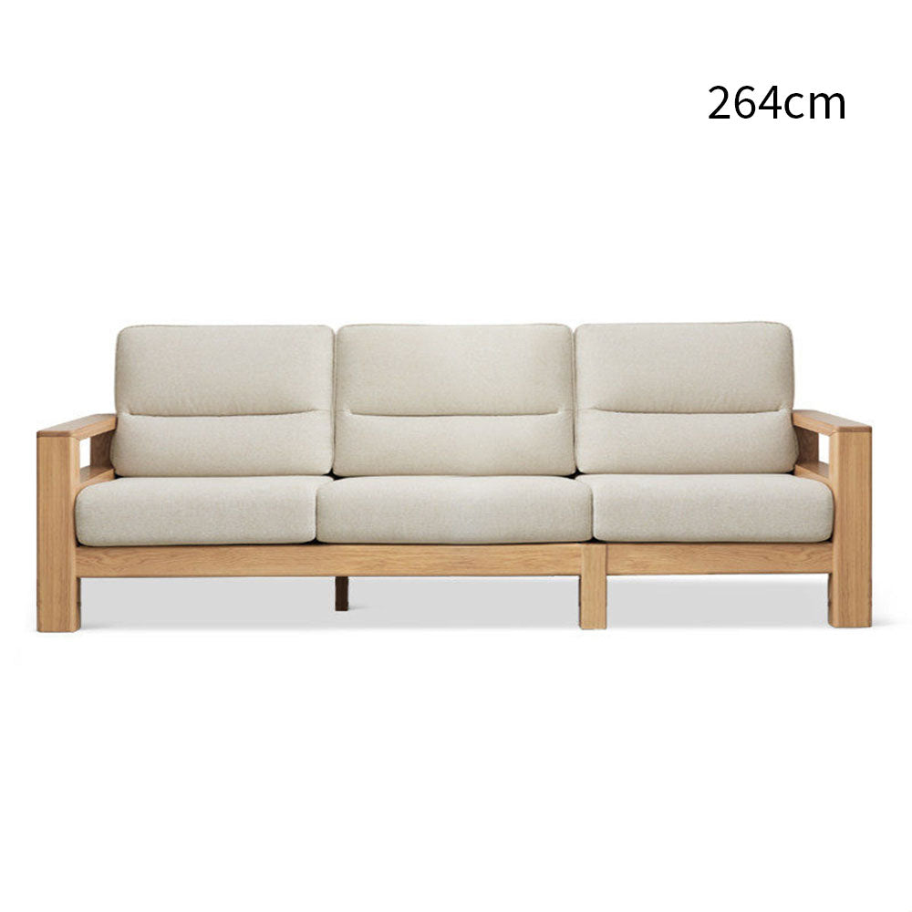 Antillo Natural Solid Ash Sofa