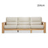 Antillo Natural Solid Ash Sofa