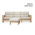 Antillo Natural Solid Ash Sofa