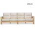Antillo Natural Solid Ash Sofa