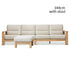 Antillo Natural Solid Ash Sofa