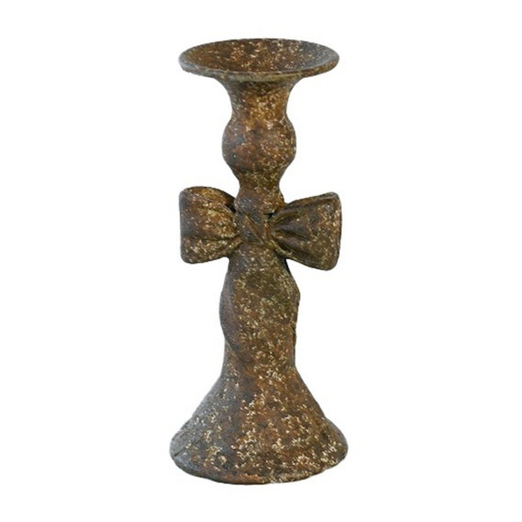 Antiqued Metal Candle Holder RPL6022
