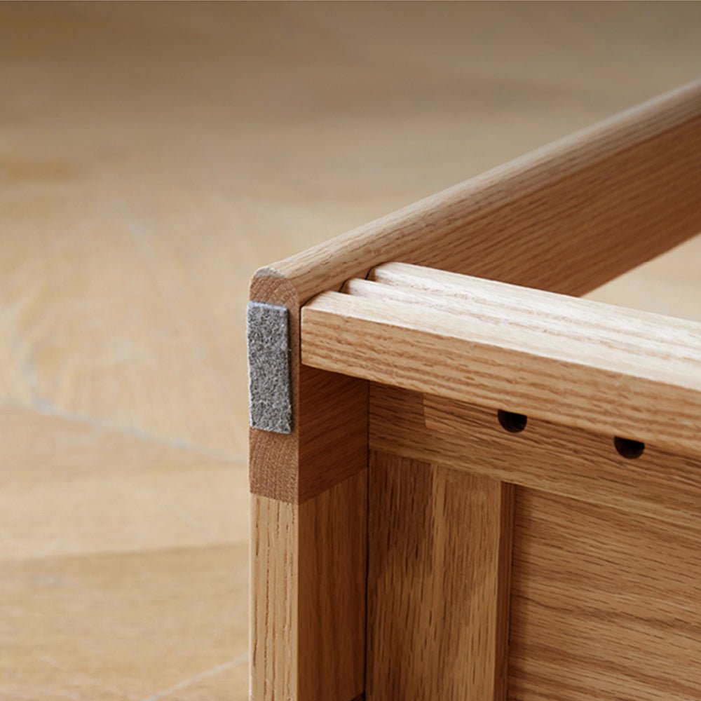 Apolda Natural Solid Oak Open - Shelf Bookcase | Oak Furniture Store