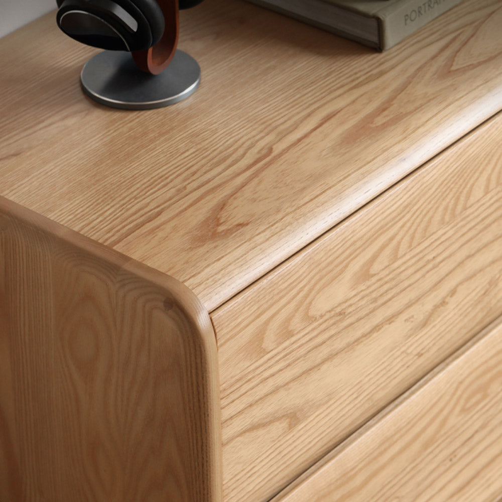 Ardea Natural Solid Ash Floor-Standing Entertainment Unit