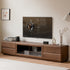 Ardea Natural Solid Walnut Floor-Standing Entertainment Unit