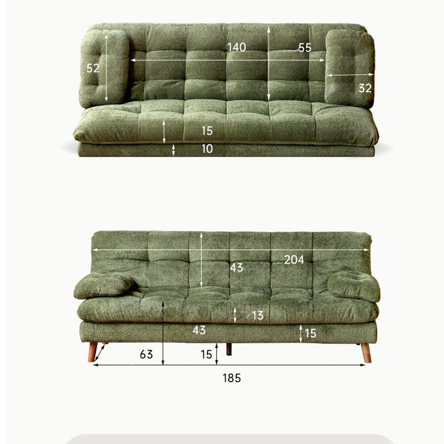 Arild Faux Shearling Sofa Bed | Oak Furniture Store