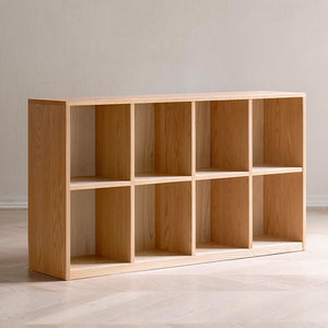 Asele Natural Solid Oak Modular Wall Shelves - Oak Furniture Store