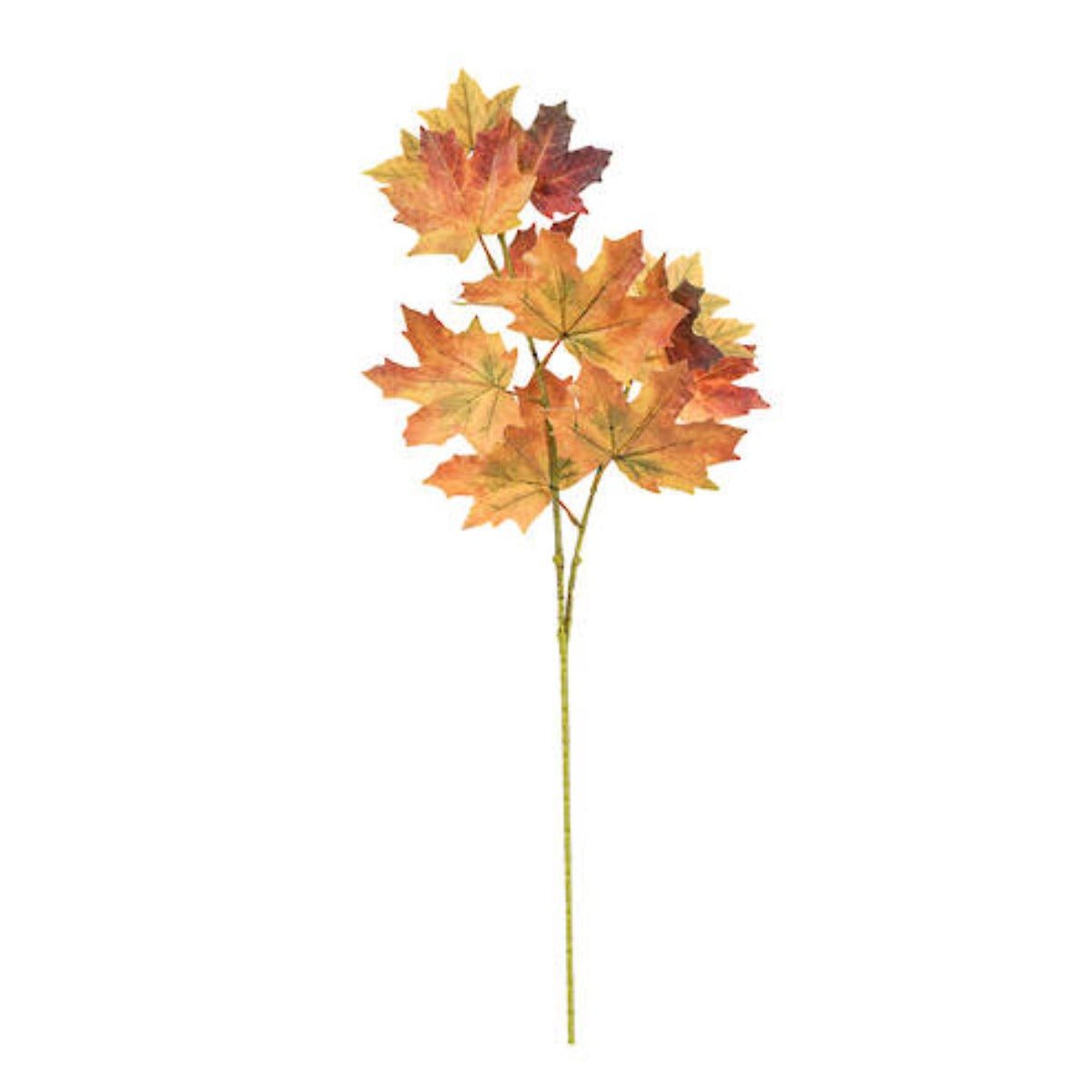 Autumnal Maple Leaves Spray 76cm FGR781 | Oak Furniture Store