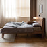 Bailey Natural Solid Walnut Bed Frame