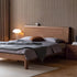 Bailey Natural Solid Walnut Bed Frame
