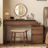 Bailey Natural Solid Walnut Dressing Table