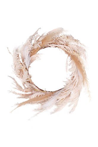 Beach Pampas Wreath FWR191