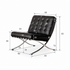 Bergdala Genuine Leather Leisure Chair