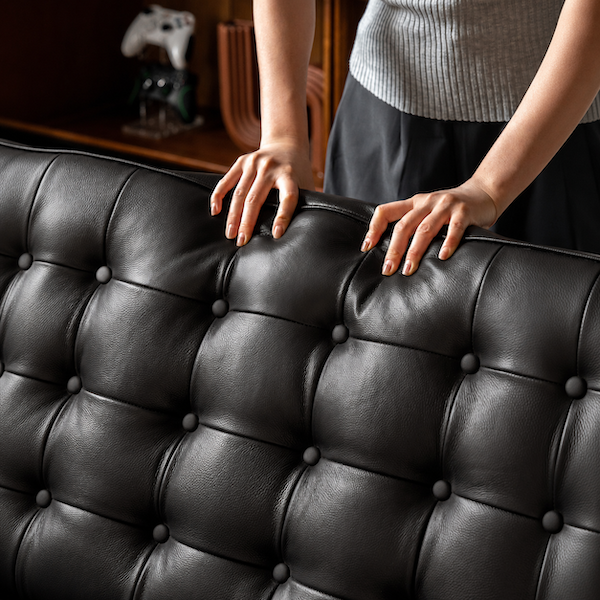 Bergdala Genuine Leather Leisure Chair
