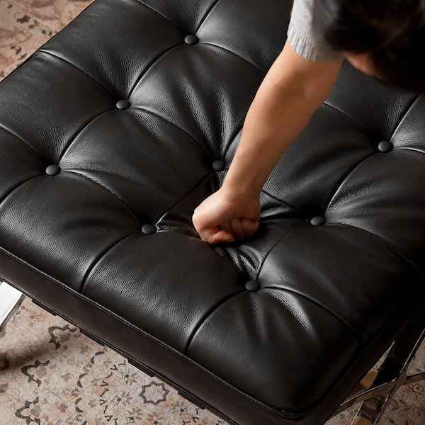 Bergdala Genuine Leather Leisure Chair