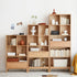 Berlin Natural Solid Oak Bookcase