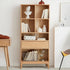 Berlin Natural Solid Oak Bookcase