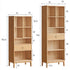 Berlin Natural Solid Oak Bookcase
