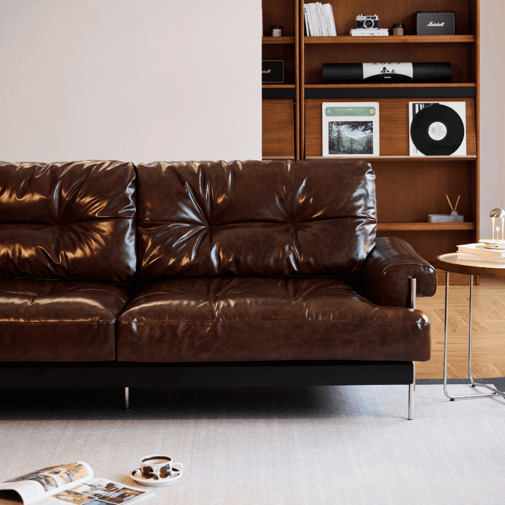 Bogen Genuine Leather Sofa