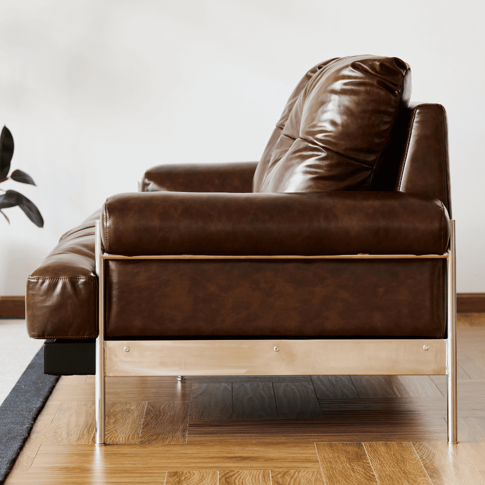 Bogen Genuine Leather Sofa